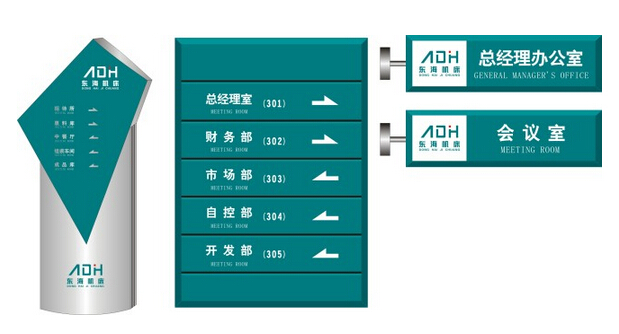 醫(yī)院導視設計和標識牌制作