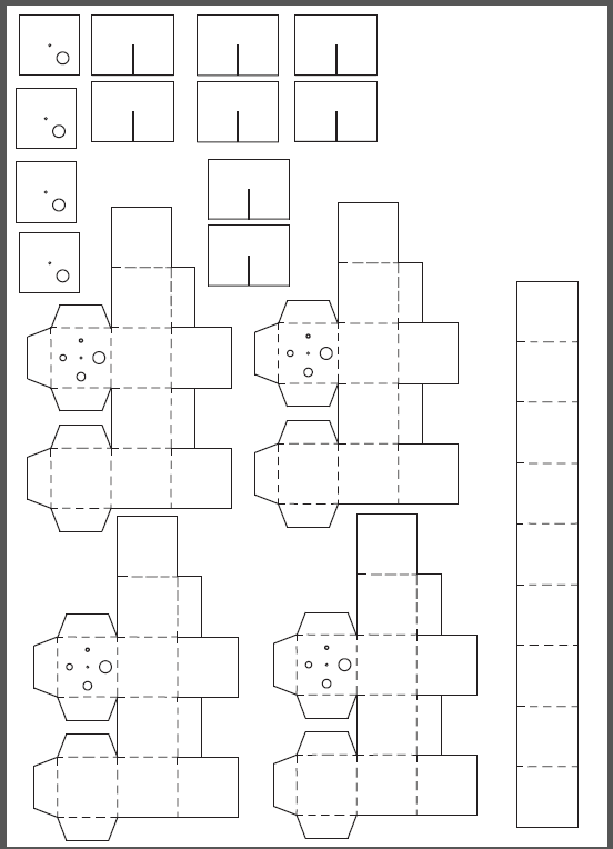 四季種子包裝平面圖