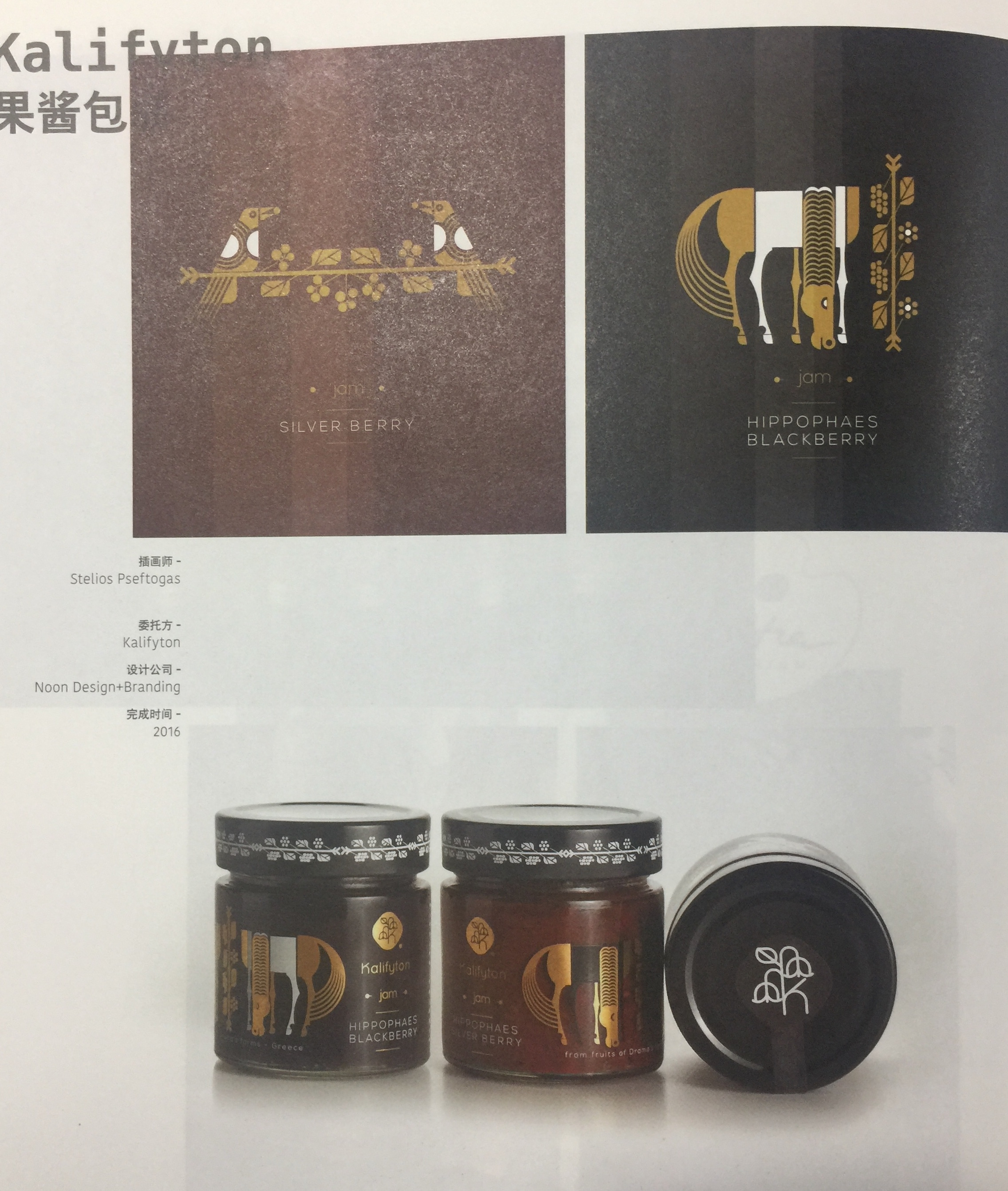 帶來獨(dú)特味覺體驗(yàn)的食品-黑莓、銀果胡頹子和沙棘果醬包裝設(shè)計(jì)