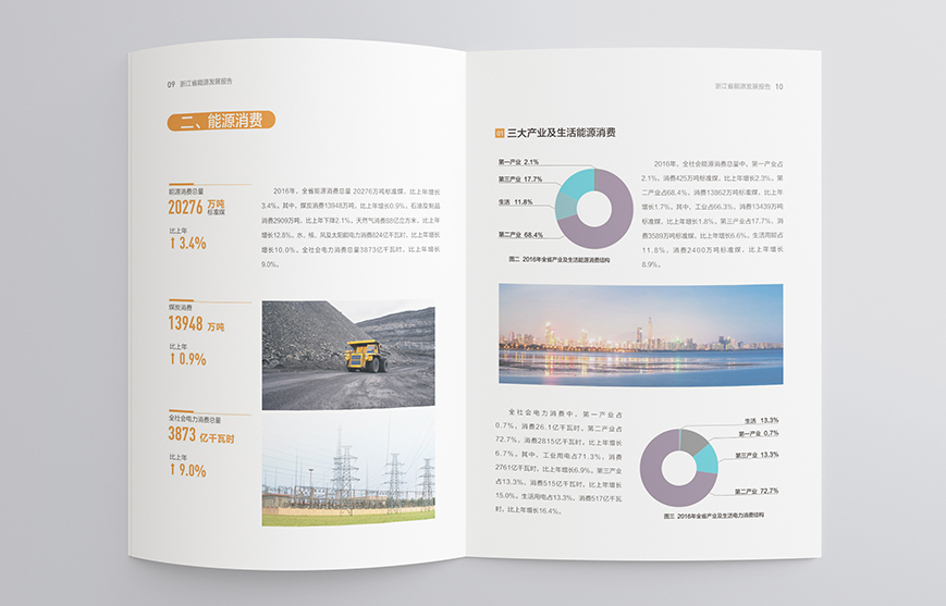 浙江能源局畫冊設(shè)計